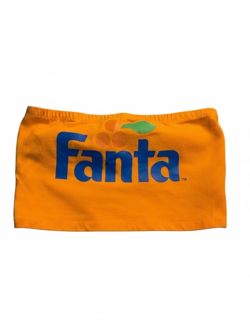 Coca-Cola Bright Orange Logo Tube Top